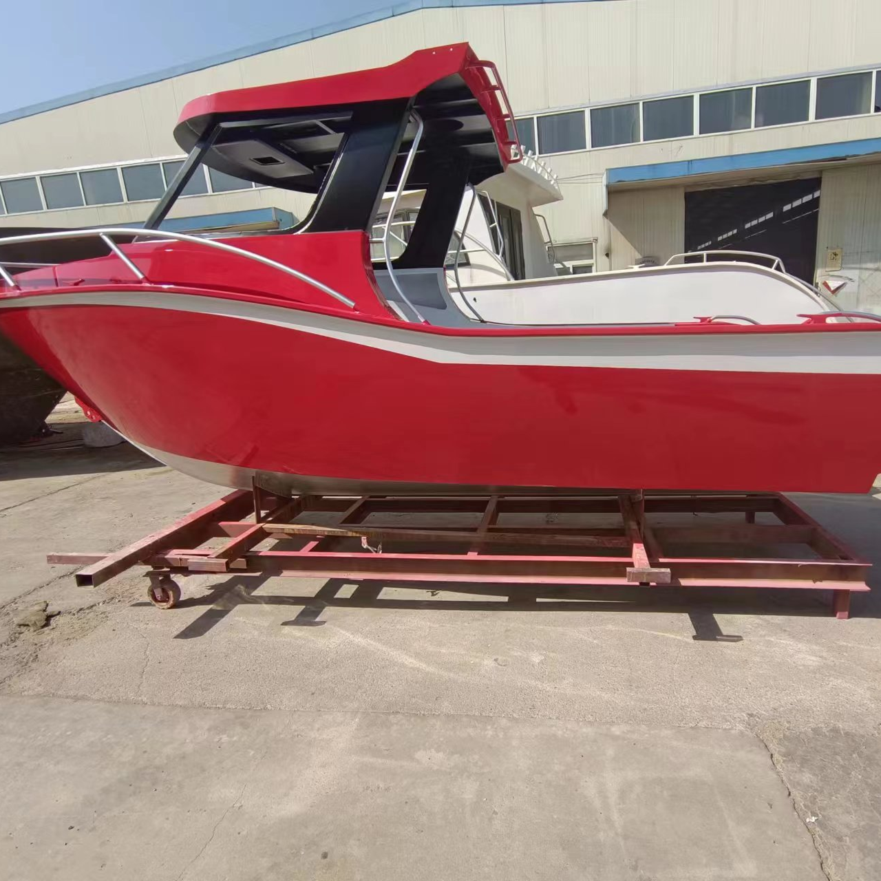 2023 Allheart Fishing Boat Enginr Aluminum Fishing Boat with Cuddy Cabin Twin Engine